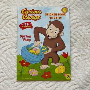 Curious George coloring book